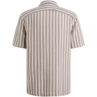 Cast Iron Short Sleeve Shirt Stripe new mesh