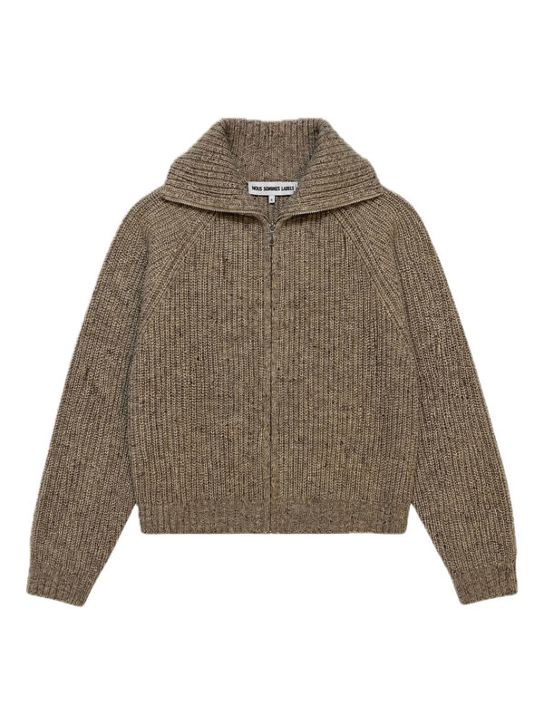 Nous Sommes Labels CLAIRIE HIGH ZIP CARDIGAN