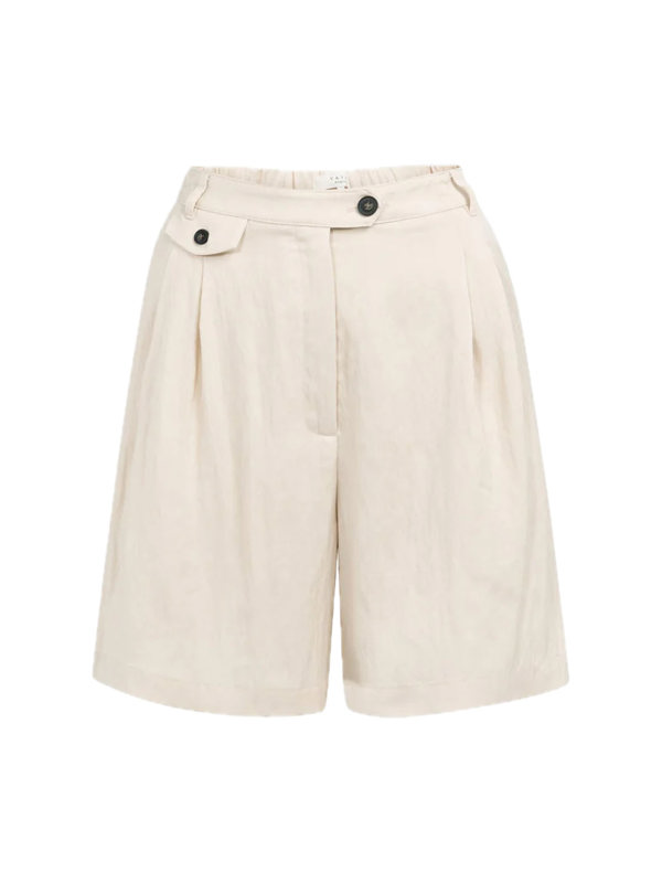 Yaya Geweven bermudashorts
