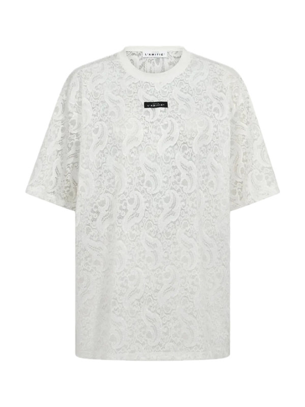 L'amitie SUMMER LACE LOOSE TEE