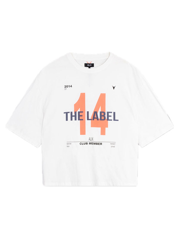 Alix LADIES KNITTED 14 THE LABEL T-SHIRT