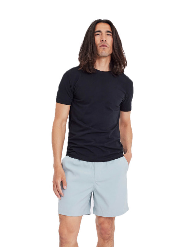 Plain TURIPL SHORTS 012 AQUA