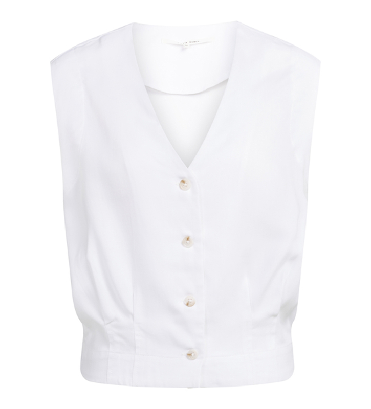 Yaya Mouwloze blouse