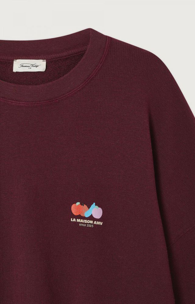 American Vintage SWEAT AMPLE ML COL ROND