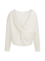Yaya Sweater met gedraaid detail