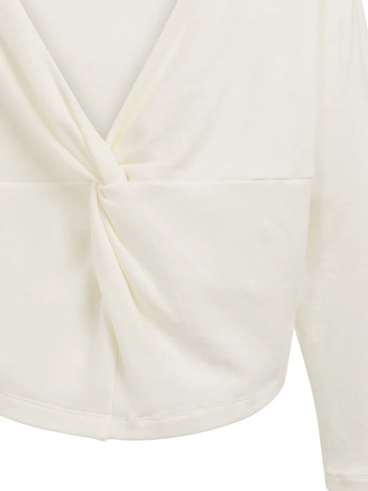 Yaya Sweater met gedraaid detail