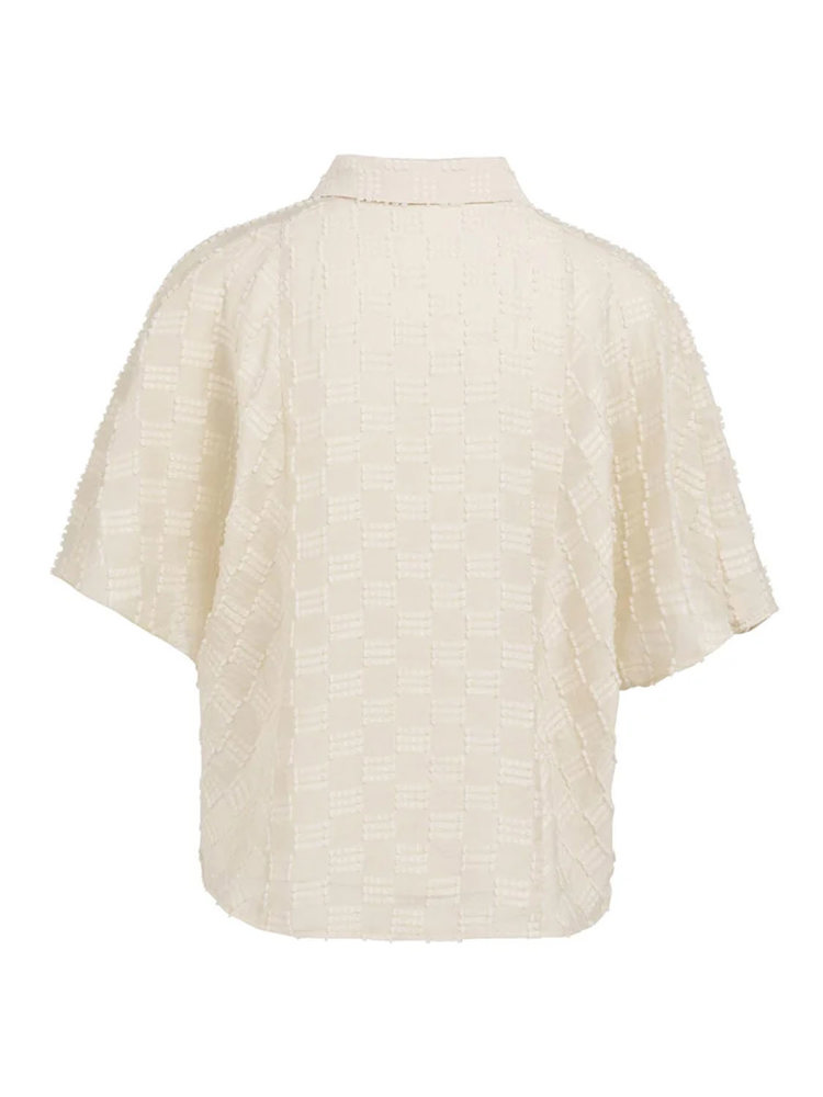 Yaya Jacquard blouse