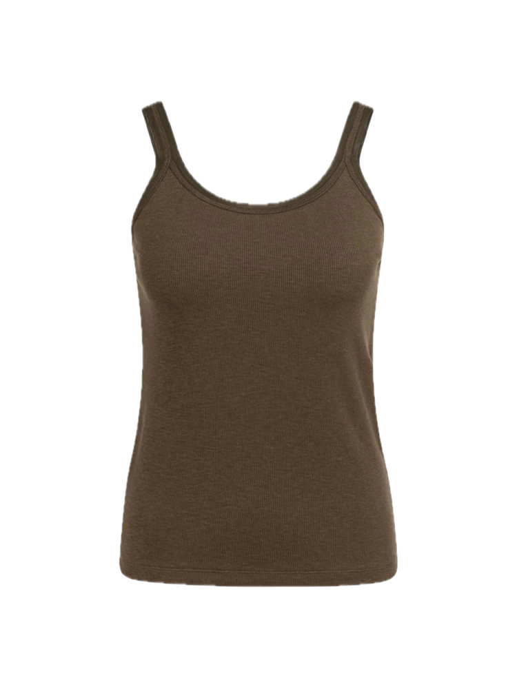 Yaya Singlet met mesh hals