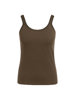 Yaya Singlet met mesh hals