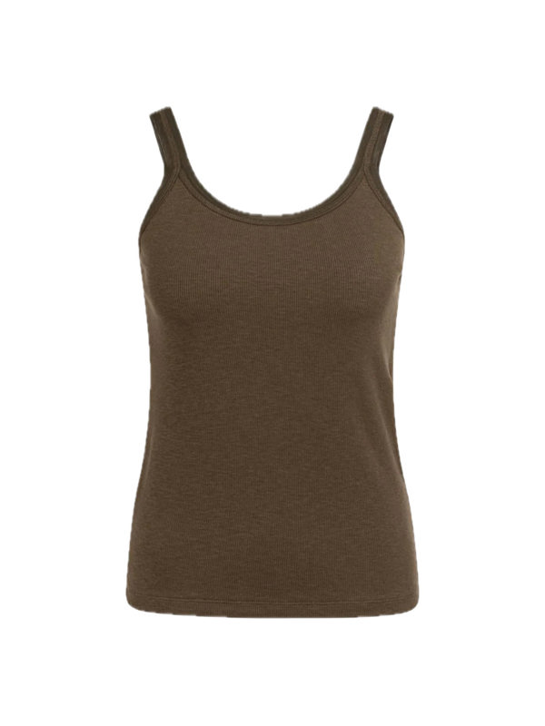 Yaya Singlet met mesh hals