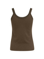 Yaya Singlet met mesh hals