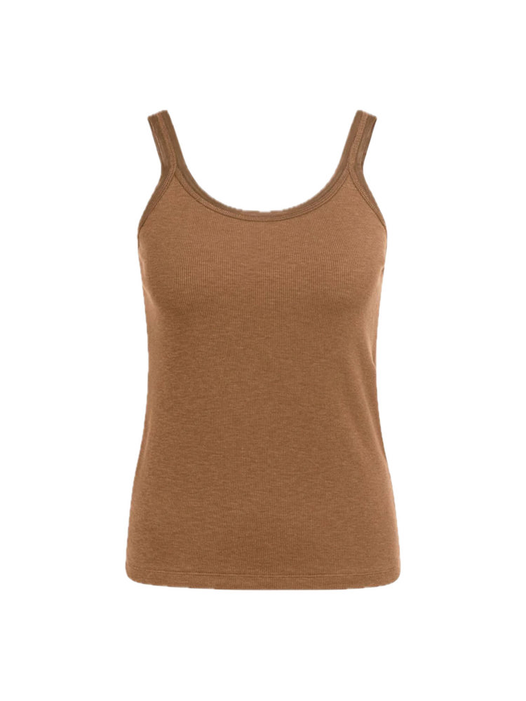 Yaya Singlet met mesh hals