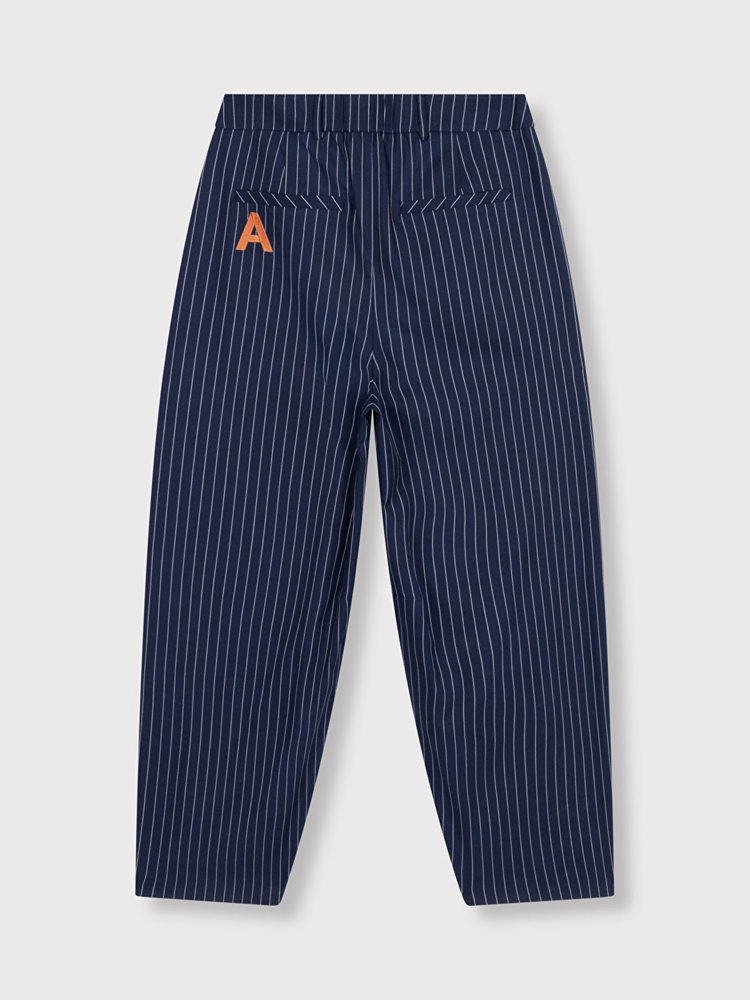 Alix LADIES WOVEN STRIPED BARREL PANTS