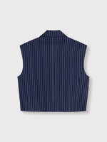 Alix LADIES WOVEN STRIPED WAISTCOAT