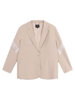 Alix LADIES WOVEN SHINY PANEL BLAZER