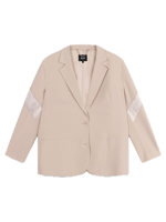 Alix LADIES WOVEN SHINY PANEL BLAZER