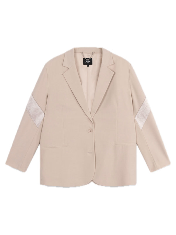 Alix LADIES WOVEN SHINY PANEL BLAZER