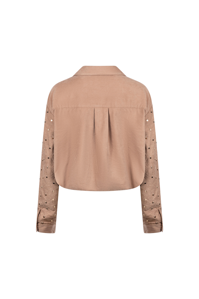 Nukus Ally Blouse Paillet Beads