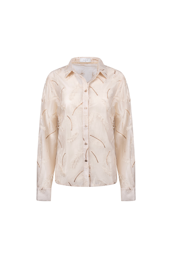 Nukus Aysha Blouse Feathers