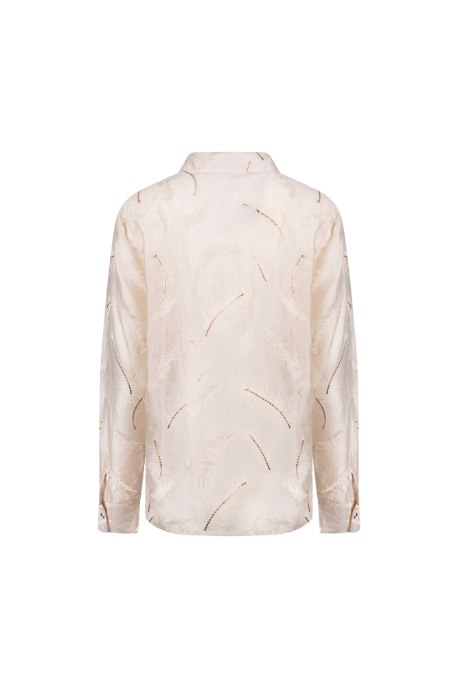 Nukus Aysha Blouse Feathers
