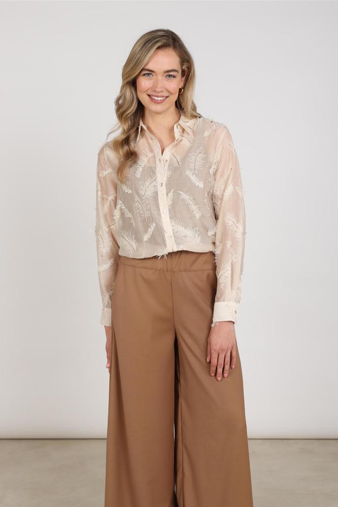 Nukus Aysha Blouse Feathers