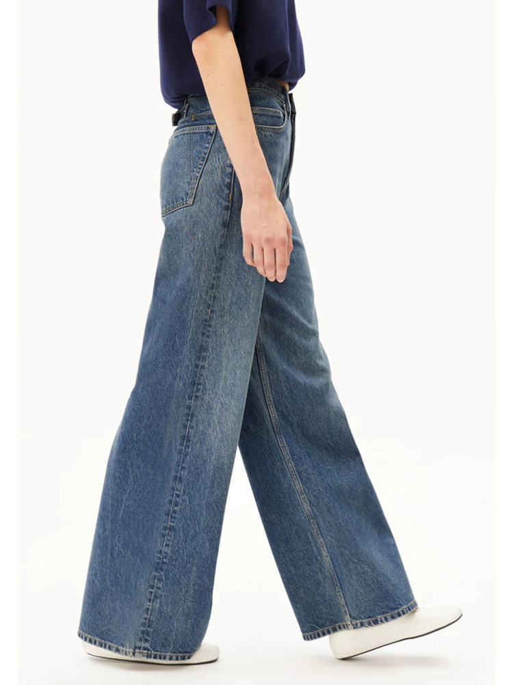 Armedangels ATHENAAS HIGH WAIST WIDE JEAN