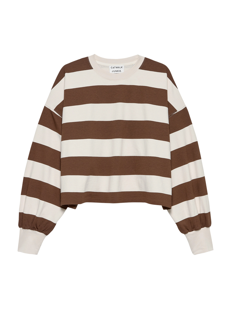 Catwalk Junkie Oversized striped long sleeve