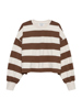 Catwalk Junkie Oversized striped long sleeve