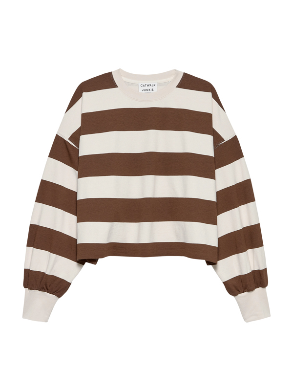 Catwalk Junkie Oversized striped long sleeve