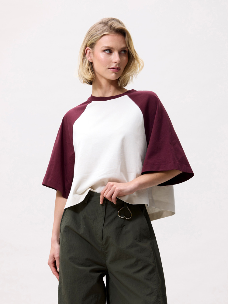 Catwalk Junkie Baseball contrast Tshirt