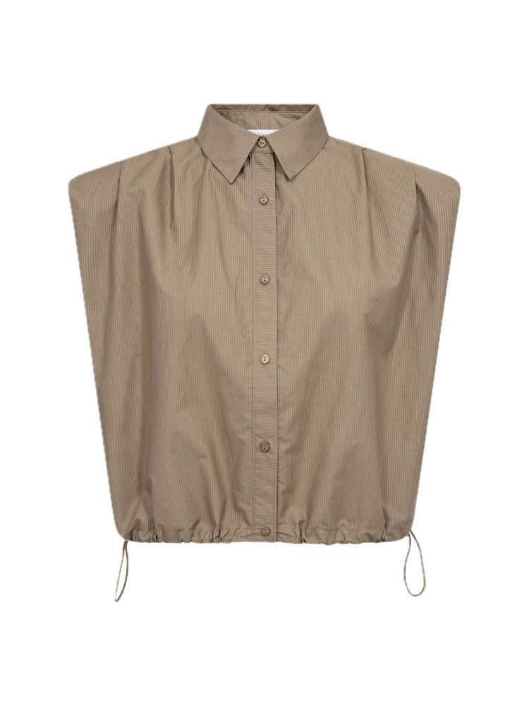 Co'Couture OPHELIACC PLEAT SS SHIRT