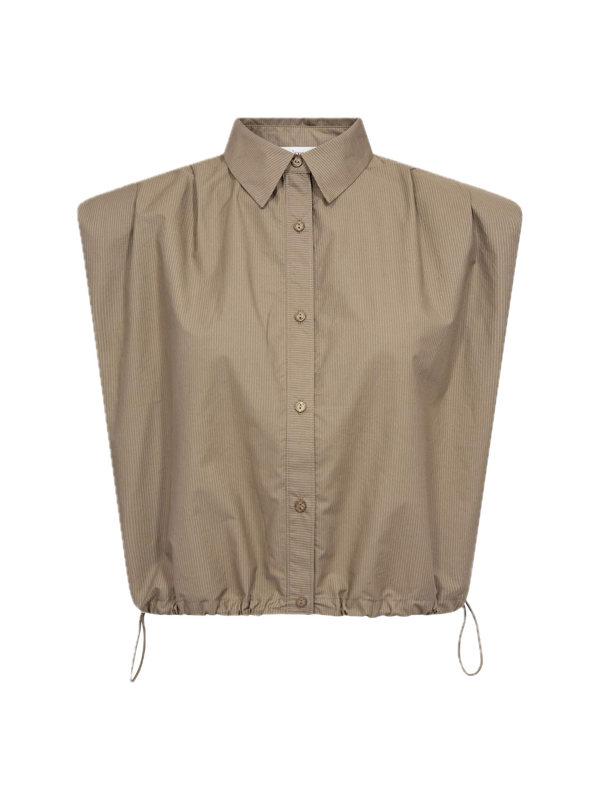 Co'Couture OPHELIACC PLEAT SS SHIRT