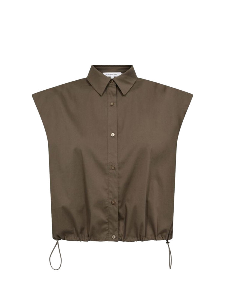 Co'Couture ELARACC PLEAT SS SHIRT