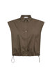 Co'Couture ELARACC PLEAT SS SHIRT