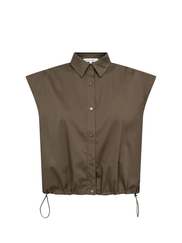 Co'Couture ELARACC PLEAT SS SHIRT