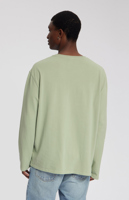 Law Of The Sea DAISY LONGSLEEVE GARMENT DYED T-SHIRT