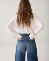 Summum Loose fit jeans Mid weight cotton denim