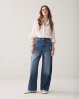Summum Loose fit jeans Mid weight cotton denim