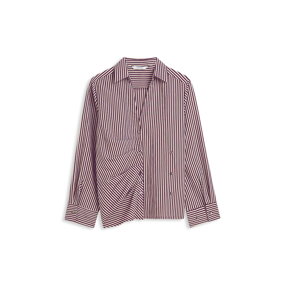 Summum Blouse Two tone stripe small