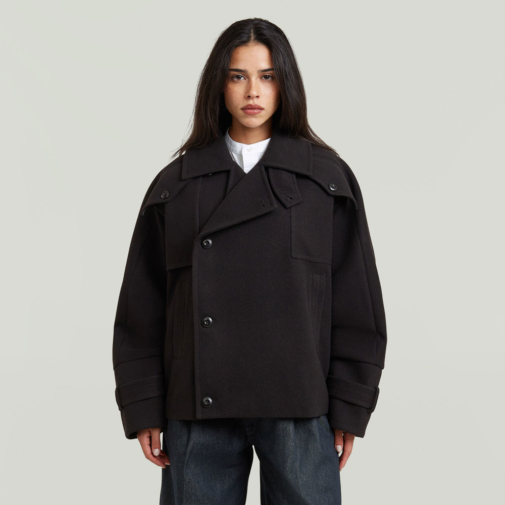 G-Star 4 Pocket cape jkt wmn