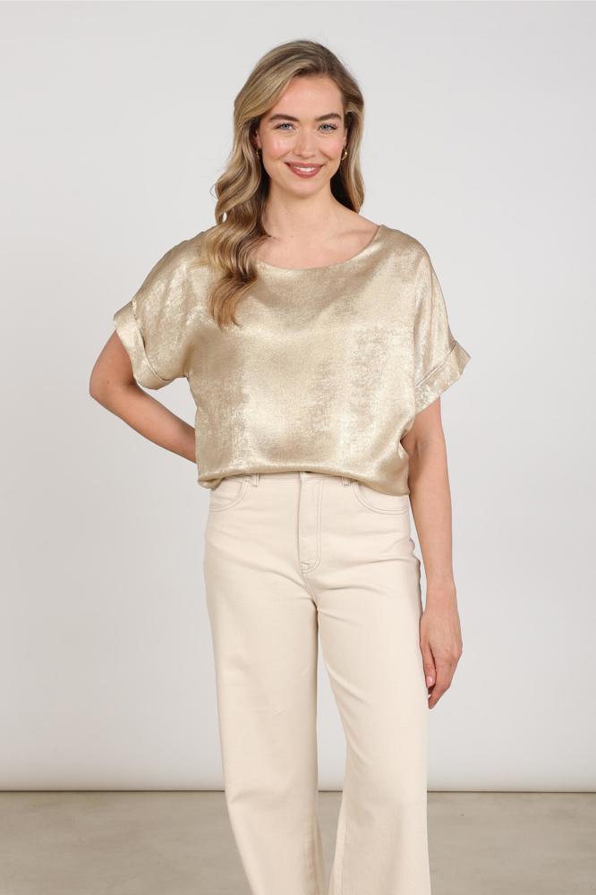 Nukus Irene Top Shiny