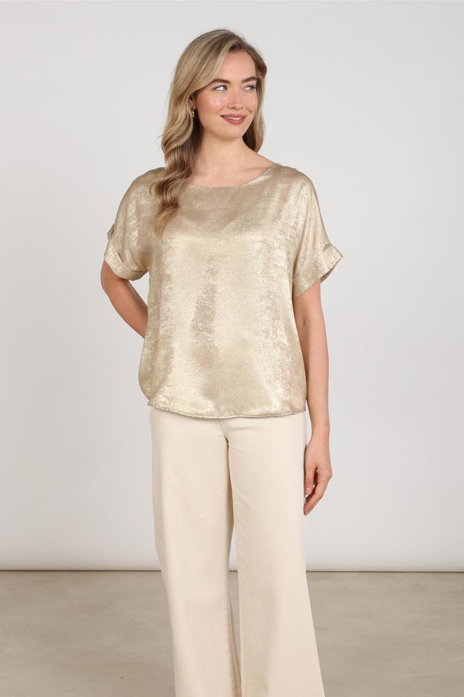 Nukus Irene Top Shiny