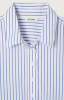 American Vintage CHEMISE LONGUE AMPLE ML COL BOUTONNE RAYEE