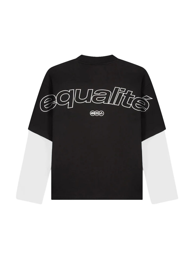 Equalite ETIENNE DOUBLE LAYER LONGSLEEVE TEE
