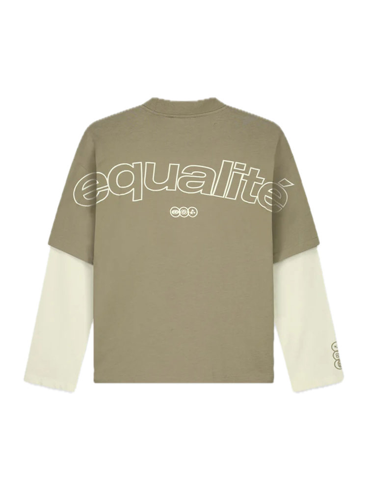 Equalite ETIENNE DOUBLE LAYER LONGSLEEVE TEE