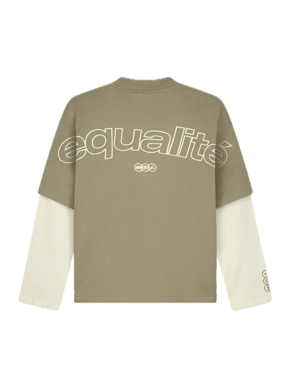 Equalite ETIENNE DOUBLE LAYER LONGSLEEVE TEE