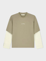 Equalite ETIENNE DOUBLE LAYER LONGSLEEVE TEE